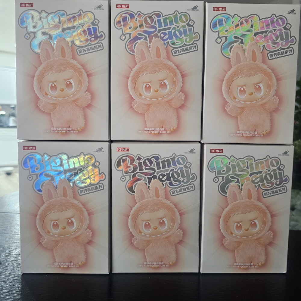 Big Into Energy Labubu-heather